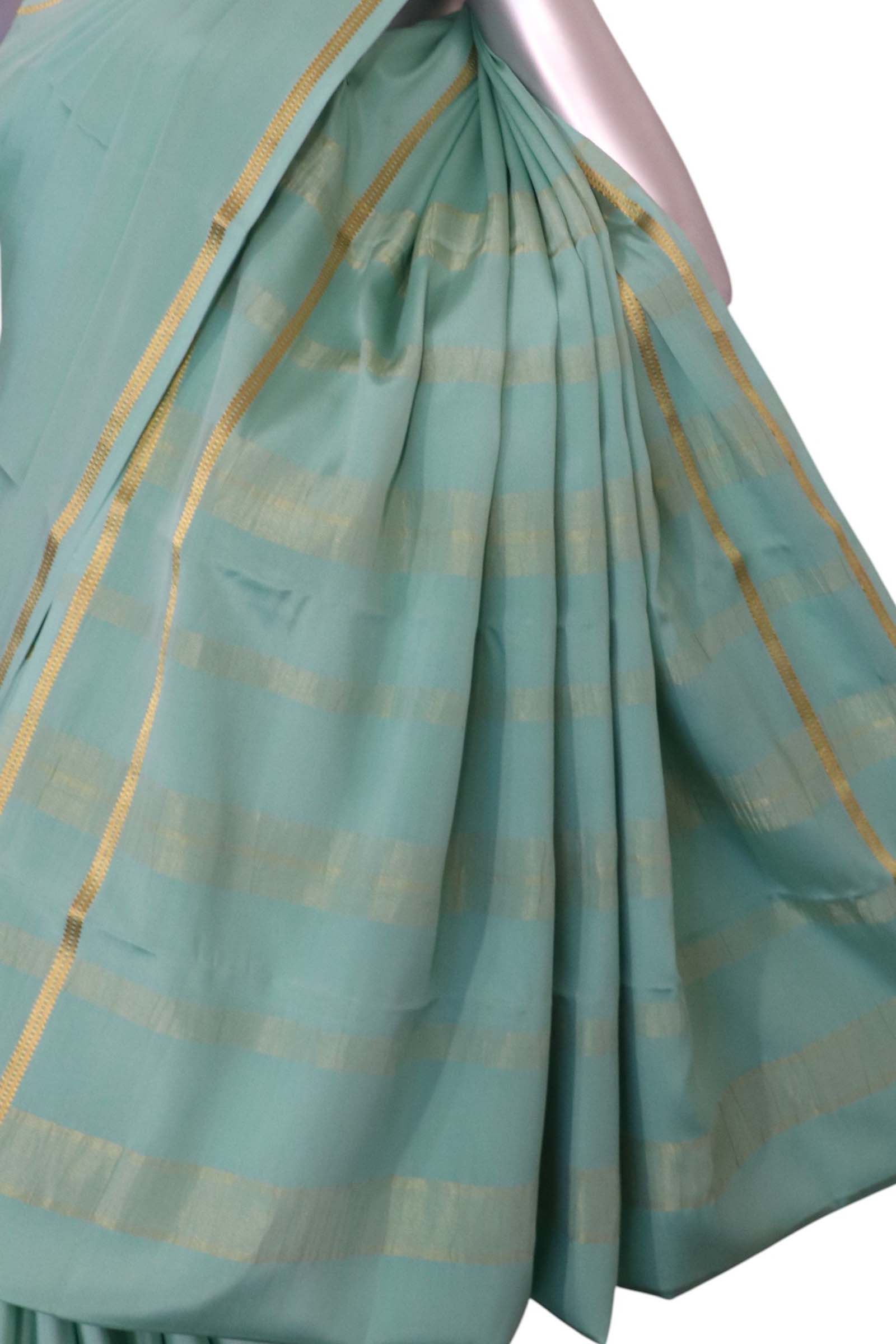 Pure Mysore Crepe Silk Saree AL212211